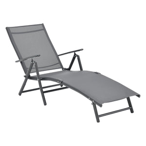 Ligbed ligstoel Alborea 150x65x86 cm - 2 varianten