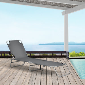 Ligbed set van 2 Carcao 186x55x24 cm casa.pro