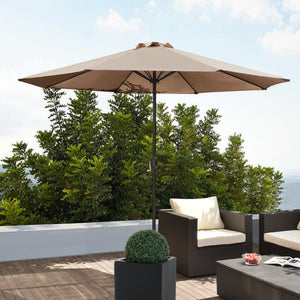 Parasol Budapest tuinparasol met zwengel Ø300 cm casa.pro