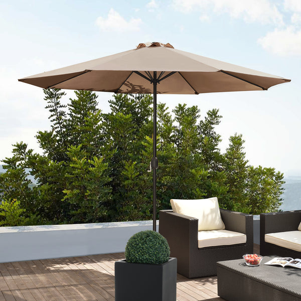 Parasol Budapest tuinparasol met zwengel Ø300 cm casa.pro