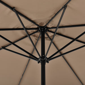 Parasol Budapest tuinparasol met zwengel Ø300 cm casa.pro