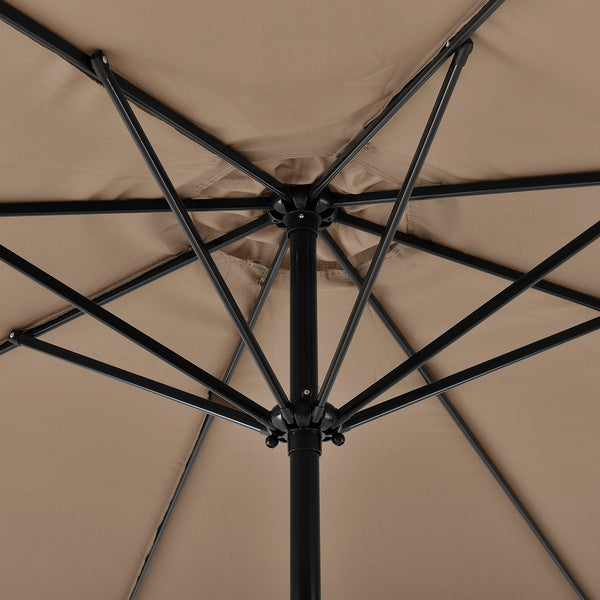 Parasol Budapest tuinparasol met zwengel Ø300 cm casa.pro