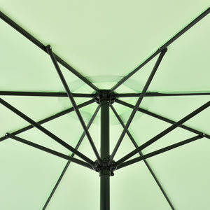 Tuin parasol stokparasol Ø300x230 cm - 3 varianten