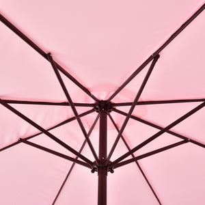 Tuin parasol stokparasol Ø300x230 cm - 3 varianten