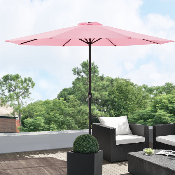 Tuin parasol stokparasol Ø300x230 cm - 3 varianten