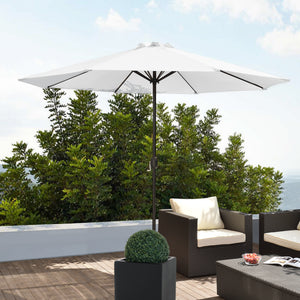 Parasol Budapest tuinparasol met zwengel Ø300 cm casa.pro