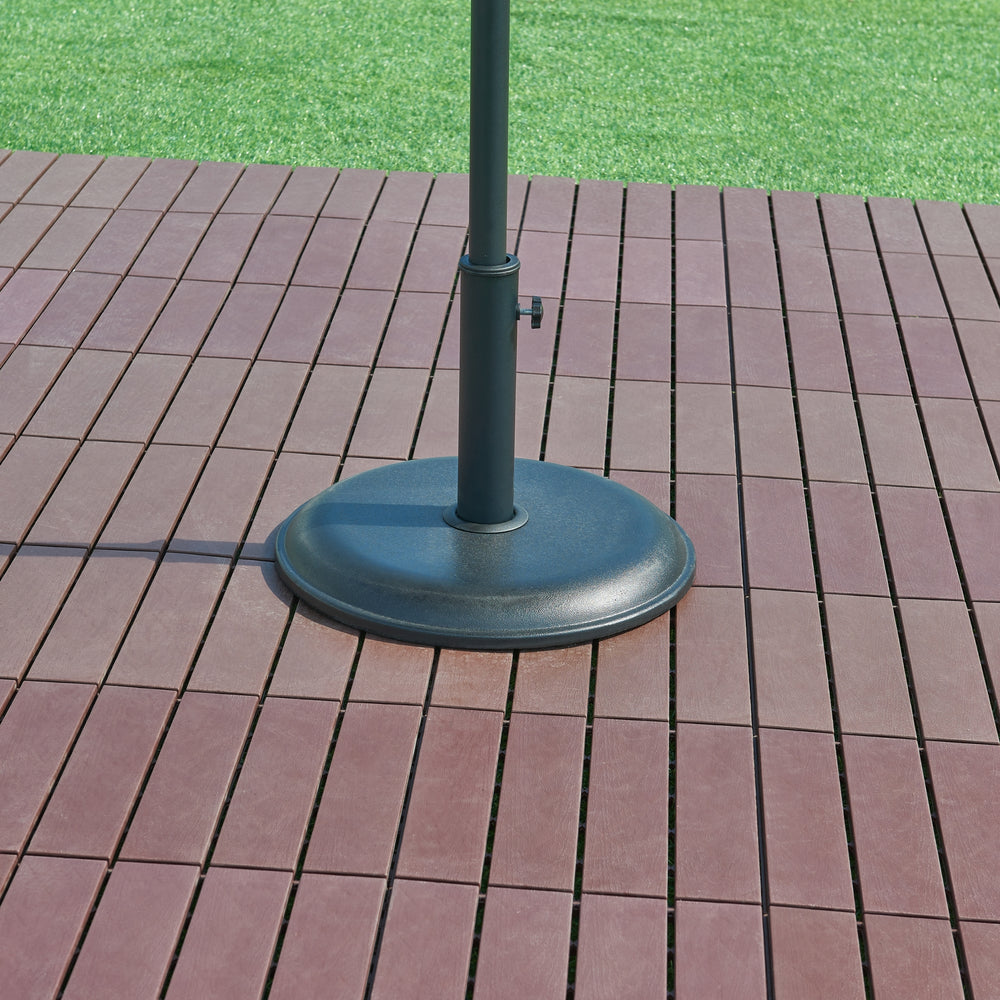 Sonnenschirmständer Bionaz Beton Zwart [casa.pro] - premiumXL