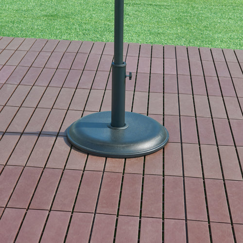 Sonnenschirmständer Bionaz Beton Zwart [casa.pro] - premiumXL