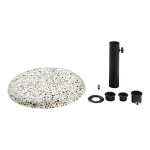 Parasolvoet Bitritto parasolhouder beton rond Ø45x6 cm casa.pro