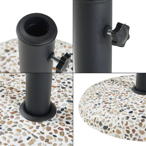 Parasolvoet Bitritto parasolhouder beton rond Ø45x6 cm casa.pro