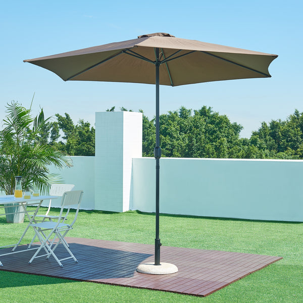 Parasolvoet Bitritto parasolhouder beton rond Ø45x6 cm casa.pro