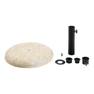 Parasolvoet Bitritto parasolhouder beton rond Ø45x6 cm casa.pro