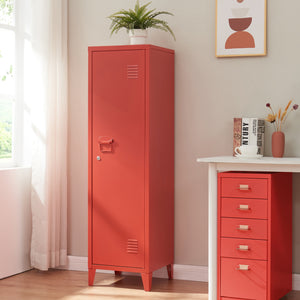 Lockerkast Kurikka metaal 137x38x38 cm [en.casa]