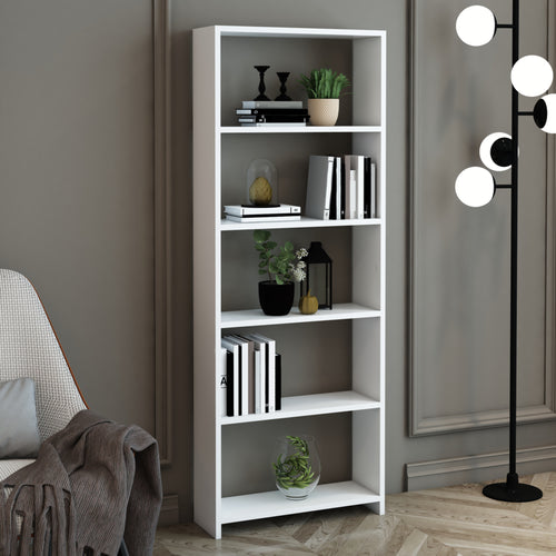 [en.casa] Boekenkast Svinninge schap wit - 2 varianten