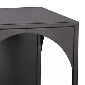 [en.casa] Open kast Akaa met planken staal - 6 varianten