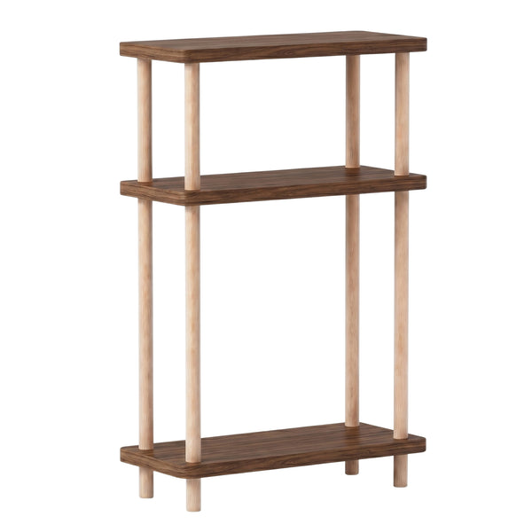 Staand rek Nampernu 62x40x18 cm met deur opbergvakken [en.casa]