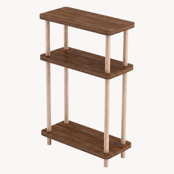 Staand rek Nampernu 62x40x18 cm met deur opbergvakken [en.casa]
