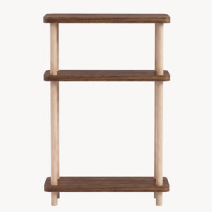 Staand rek Nampernu 62x40x18 cm met deur opbergvakken [en.casa]