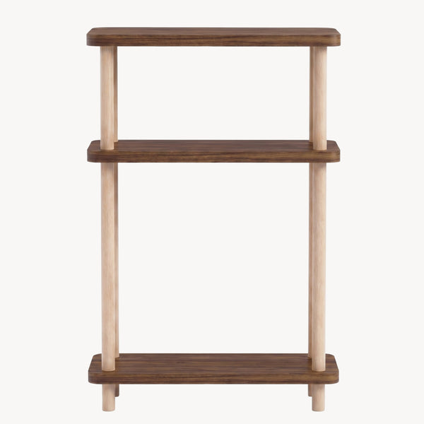 Staand rek Nampernu 62x40x18 cm met deur opbergvakken [en.casa]