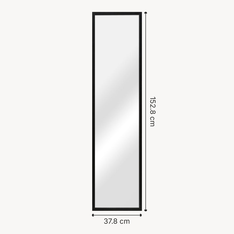 Maatschets [en.casa] Spiegel vrijstaand Giovinazzo verstelbaar 152,8x37,8 cm - 2 varianten