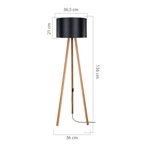 [lux.pro] Staande lamp vloerlamp E27 Keynes - 4 varianten