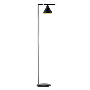 [lux.pro] Vloerlamp staande lamp Leicester 160 cm metaal marmer - 2 varianten