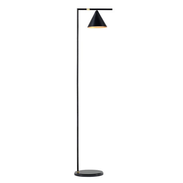 [lux.pro] Vloerlamp staande lamp Leicester 160 cm metaal marmer - 2 varianten