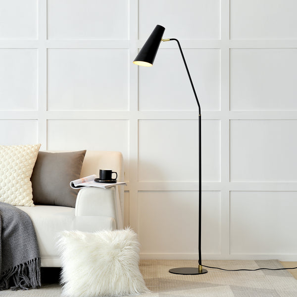 [lux.pro] Vloerlamp staande lamp Norwich metaal E27 160 cm - 2 varianten