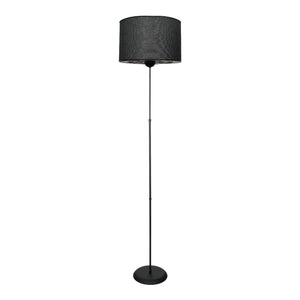 [lux.pro] Staande lamp vloerlamp Malmesbury zwart E27