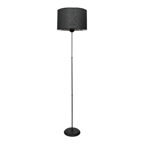 [lux.pro] Staande lamp vloerlamp Malmesbury zwart E27