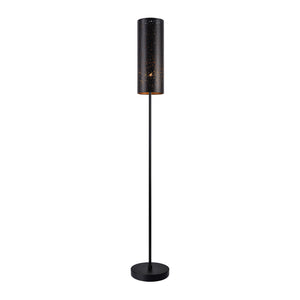 Vloerlamp staande lamp Beverley 142 cm zwart E27