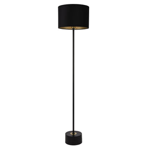 Vloerlamp Apeldoorn staande lamp 157xØ35 cm E27 zwart
