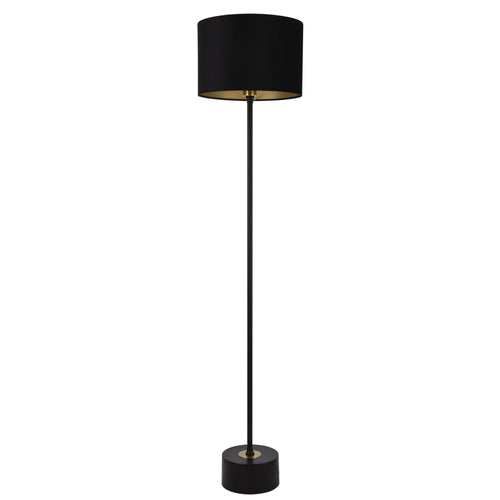 Vloerlamp Apeldoorn staande lamp 157xØ35 cm E27 zwart
