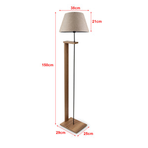 [lux.pro] Staande lamp Bromwich vloerlamp 150 cm E27 - 2 varianten