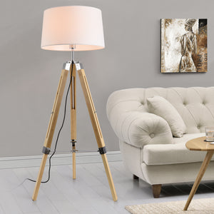 Staande lamp Karlsbad vloerlamp 145 cm E27 - verschillende kleuren
