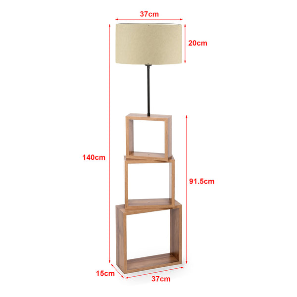 [lux.pro] Staande lamp Mansfield vloerlamp 140 cm E27 - 2 varianten