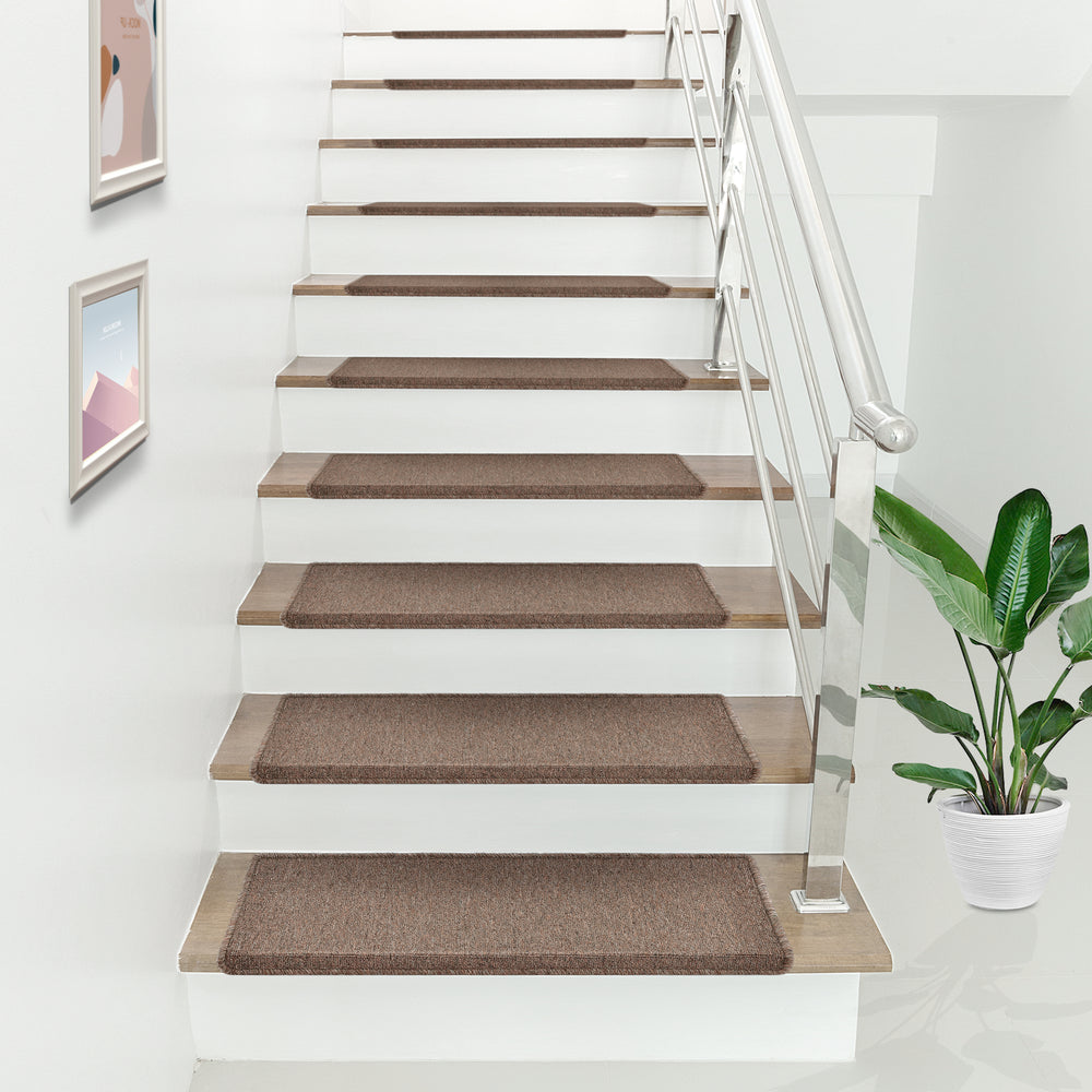 Trapmat zelfklevend set van 15 65x24+4 cm - 4 varianten