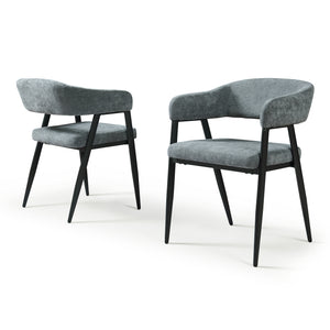 Eetkamerstoel Kohlmand set 77x59x55 cm [en.casa]