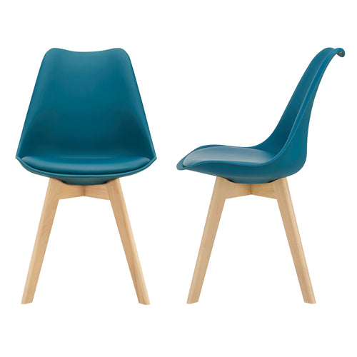 Eetkamerstoelen Fläten set van 2 stuks [en.casa]