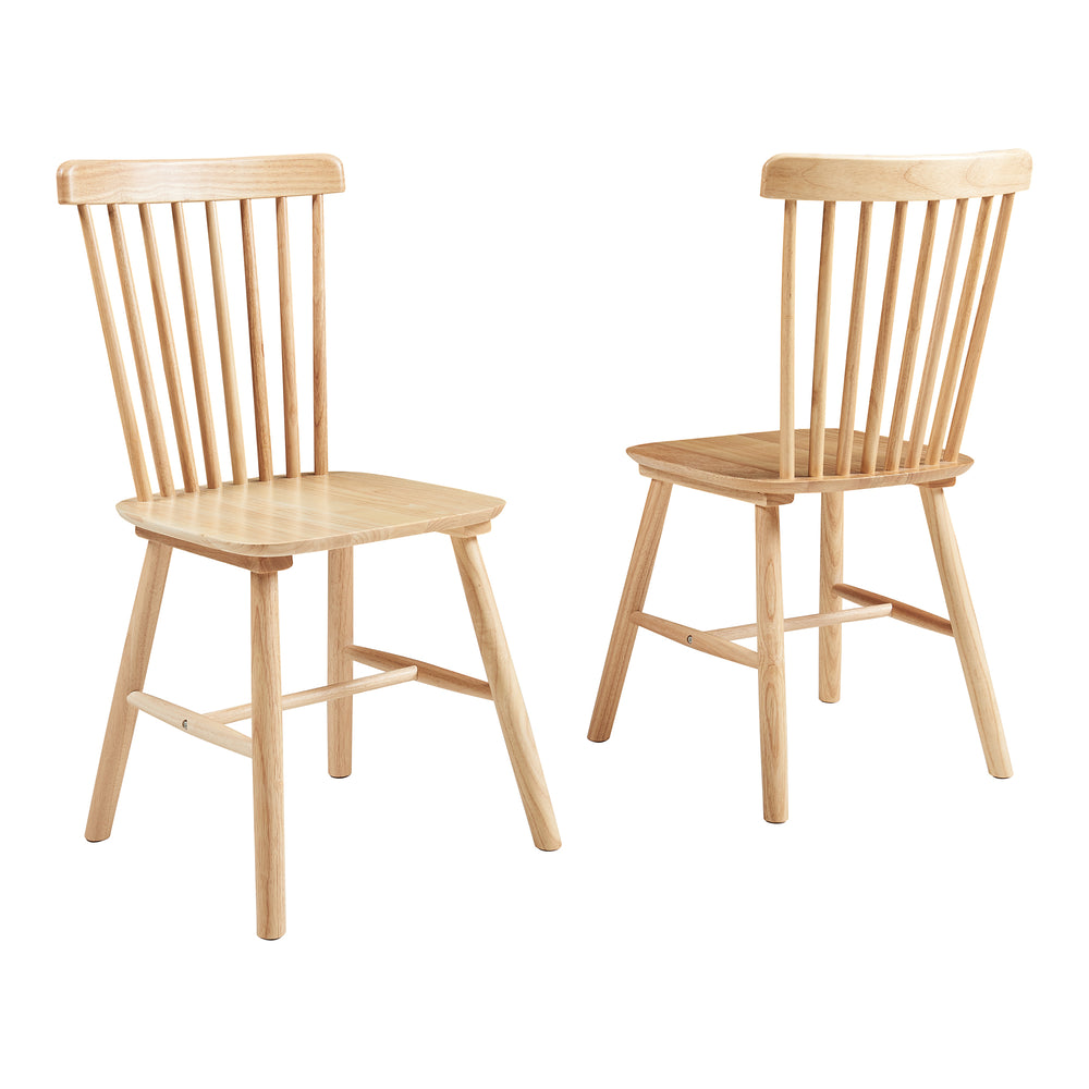 Eetkamerstoel Karmoy 2-delige set 89x46x52 cm [en.casa]