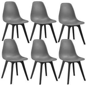 6-delige set eetkamerstoel Brevik 83x54x48 cm in verschillende kleuren en.casa - premiumXL
