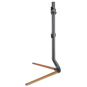 TV standaard Ystad 76,5x97x35 cm zwart en houtkleurig 65-70 inch pro.tec