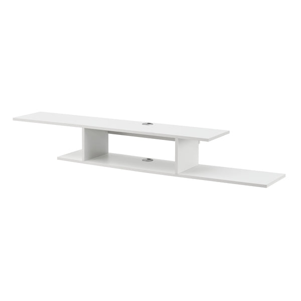 [en.casa] TV wandplank Støvring 21x150x25 cm - 3 varianten