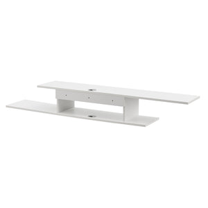 [en.casa] TV wandplank Støvring 21x150x25 cm - 3 varianten