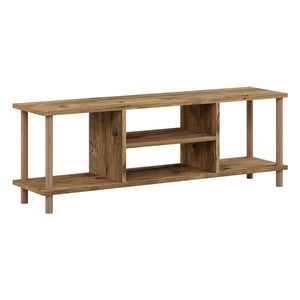 [en.casa] TV meubel Ærøskøbing 120x29x43 cm wit - 4 varianten