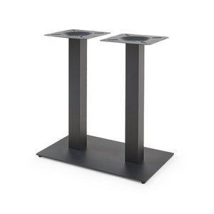Tafelonderstel Vadejord verstelbaar 70x40x73 cm zwart [en.casa]