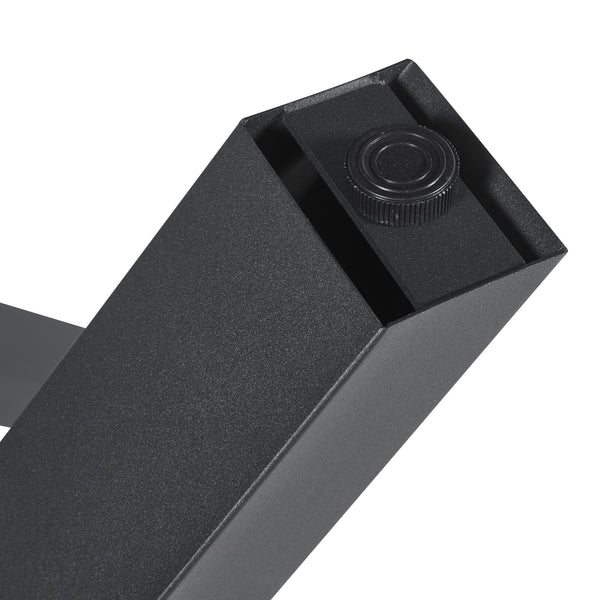 Stalen onderstel Greith set van 2 tafelpoot zwart [en.casa]