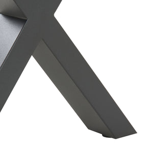 Stalen onderstel Maribo set van 2 tafelpoot zwart [en.casa]