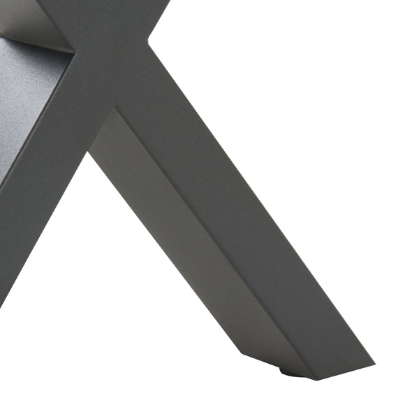 Stalen onderstel Maribo set van 2 tafelpoot zwart [en.casa]