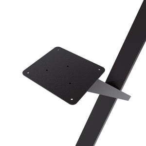 [en.casa] Stalen onderstel Høng set van 2 X tafelpoot zwart mat - 2 varianten